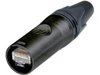 Neutrik etherCon connector NE8MX6-B-T Stekker, recht Aantal polen (sensoren) 8P8C Zwart 1 stuk(s)