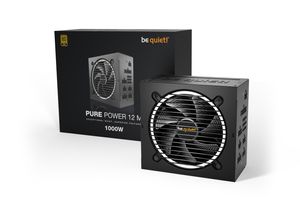 be quiet! Pure Power 12 M power supply unit 1000 W 20+4 pin ATX ATX Zwart