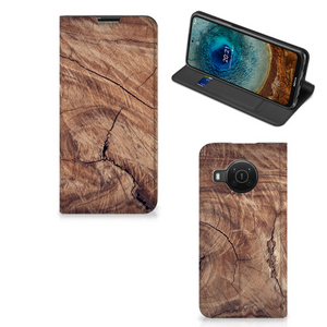 Nokia X20 | X10 Book Wallet Case Tree Trunk