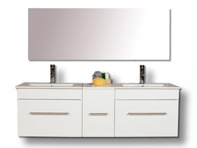 Saniclear Fortuna Badkamermeubel 150 hoogglans wit