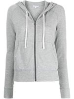 James Perse hoodie à lien de resserrage - Gris - thumbnail