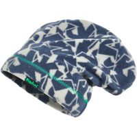 Playshoes fleece beanie camouflage donkergrijs Maat