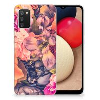 Samsung Galaxy A02s TPU Case Bosje Bloemen