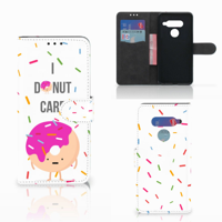 LG V40 Thinq Book Cover Donut Roze