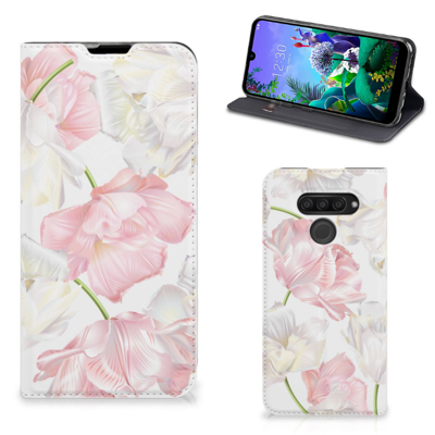 LG Q60 Smart Cover Lovely Flowers LG Q60 Smart Cover Lovely Flowers