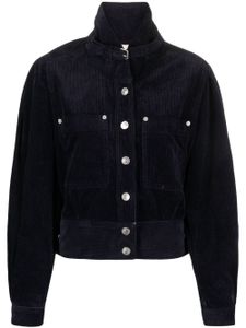 MARANT ÉTOILE veste bomber en velours côtelé - Bleu