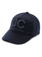 Jacob Cohën casquette à logo brodé - Bleu