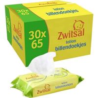 Zwitsal Billendoekjes - Box 30 packs x 65 st - Voordeelverpakking