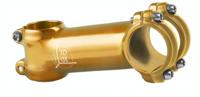 M-Wave stuurpen voorbouw vast 28,57/100/31,8 mm 7° goud