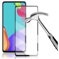 Samsung Galaxy A52 5G/A52S 5G/A53 5G Mocolo Full Size Screenprotector - 9H - Zwarte Rand