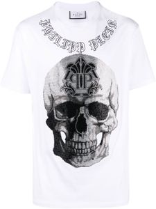 Philipp Plein t-shirt Gothic à manches courtes - Blanc