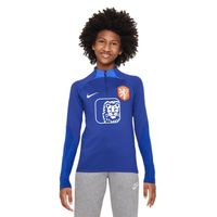 Nederlands Elftal Drill Top 2022-2024 Kids Blauw