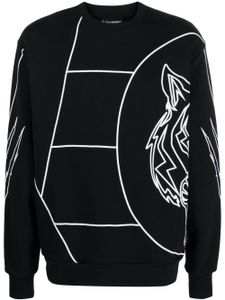 Plein Sport sweat Tiger Court Edition - Noir