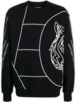 Plein Sport sweat Tiger Court Edition - Noir - thumbnail