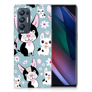 OPPO Find X3 Neo TPU Hoesje Hondjes