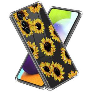 Samsung Galaxy A55 Stijlvolle Ultradunne TPU Hoesje - Zonnebloemen