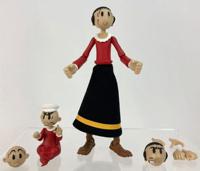 Popeye Action Figure Wave 01 Olive Oyl - Damaged packaging - thumbnail