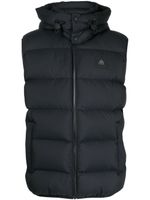 Moose Knuckles Sycamre hooded padded gilet - Noir