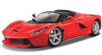 Bburago schaalmodel Ferrari La Ferrari Aperta 1:24 rood