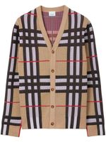 Burberry cardigan à motif Vintage Check - Tons neutres