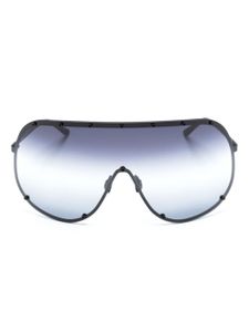 Rick Owens lunettes de soleil à monture oversize - Noir