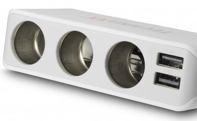 Technaxx 4592 TE11 TE11 Sigarettenaanstekerverdeler Aantal sigarettenaanstekerbussen 3 x Interfaces: USB 4 x Stroombelasting (max.) 6.8 A