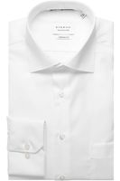 ETERNA Cover Shirt Comfort Fit Overhemd wit, Effen - thumbnail