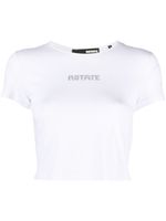 ROTATE BIRGER CHRISTENSEN t-shirt court à logo strassé - Blanc - thumbnail