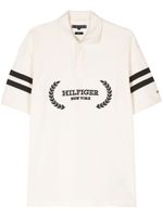 Tommy Hilfiger polo Monotype Stripe - Tons neutres