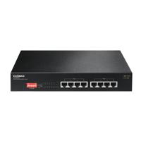 Edimax Lange afstand 8-poorts Gigabit PoE+-switch met DIP-switch | 1 stuks - GS-1008P V2 GS-1008P V2