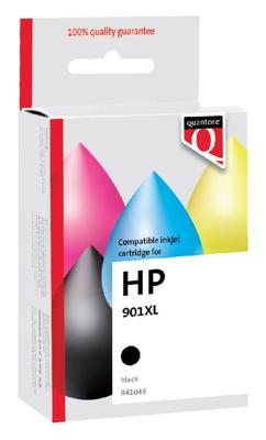 Inkcartridge quantore hp 901xl cc654ae hc zwart