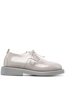 Marsèll chaussures oxford à fini brillant - Gris