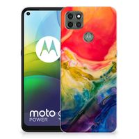 Hoesje maken Motorola Moto G9 Power Watercolor Dark - thumbnail