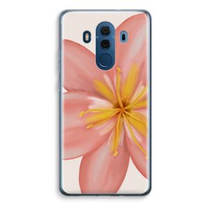 Pink Ellila Flower: Huawei Mate 10 Pro Transparant Hoesje