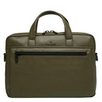 Castelijn & Beerens Nappa X Echo Laptop / Tablet Tas 15.6'' dark millitary