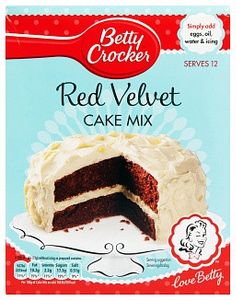 Betty Crocker Betty Crocker - Red Velvet Cake Mix (UK Product)