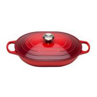 LE CREUSET - Signature - Braadpan Oblong 31cm 3,40l Kersenrood - thumbnail