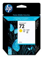 HP 72 inktpatronen, geel, 69 ml. 72 inktpatronen, 15-35 °C, 0,15 kg (0,331 pond), 120 g