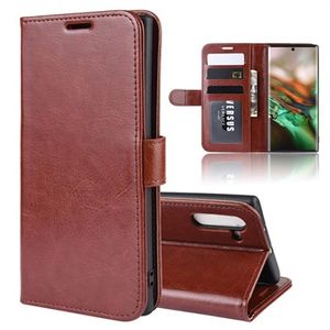 Samsung Galaxy Note10 Wallet Case met Magnetische Sluiting - Bruin