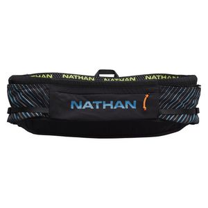 Nathan Pinnacle Belt zwart/blauw unisex L/XL