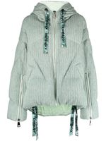 Khrisjoy veste Puff Khris Knitted - Vert