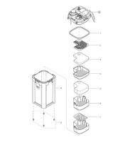 Vervang pompdeksel BioMaster 250 - 45146 - thumbnail