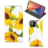 Smart Cover voor iPhone 12 Pro Max Zonnebloemen