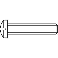 TOOLCRAFT 815357 Lenskopschroeven M3 10 mm Kruiskop Phillips DIN 7985 Staal Galvanisch verzinkt 100 stuk(s)