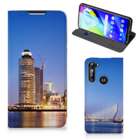 Motorola Moto G8 Power Book Cover Rotterdam - thumbnail