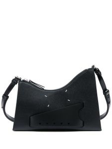 Maison Margiela sac porté épaule Snatched en cuir - Noir