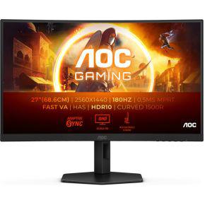 AOC G4 CQ27G4X computer monitor 68,6 cm (27 ) 2560 x 1440 Pixels Quad HD LCD Zwart