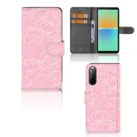 Sony Xperia 10 IV Hoesje White Flowers - thumbnail