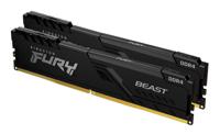 Kingston FURY Beast Werkgeheugenset voor PC DDR4 32 GB 2 x 16 GB 3200 MHz 288-pins DIMM CL16 KF432C16BB1K2/32