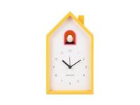 Karlsson Alarm Klok Modern Cuckoo Bright Geel